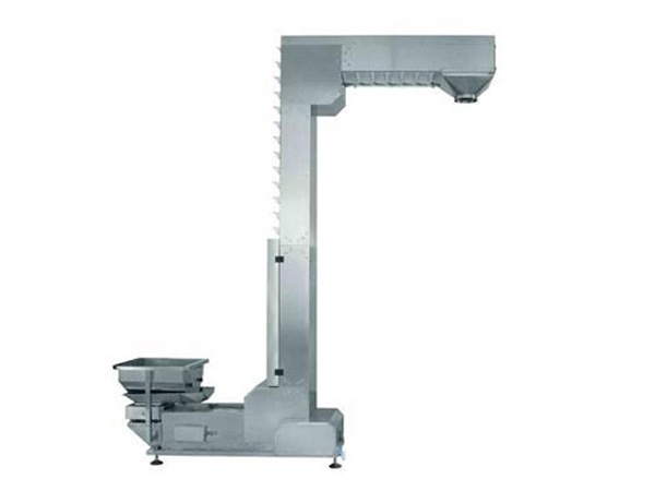 Supply bucket feeder hoist