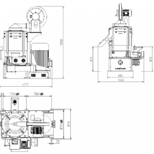 Series of JLM Vertical Iron Roller Rice Mill